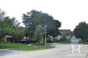Foxcroft subdivision in Cary, IL