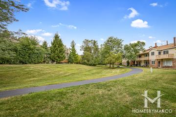 Deer Run subdivision in Palatine, IL