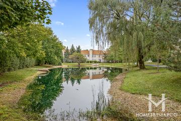 Deer Run subdivision in Palatine, IL