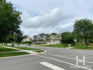 Bronk Estates subdivision in Plainfield, IL