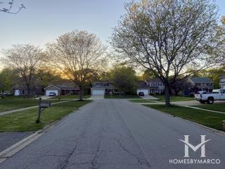 Gingerbrook subdivision in Bartlett, IL