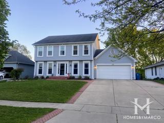Gingerbrook subdivision in Bartlett, IL