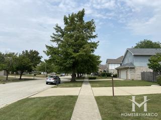 Eaglecrest Estates subdivision in Lemont, IL
