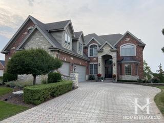 Fordham Hill Estates subdivision in Lemont, IL