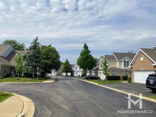 Citadel on the Pond subdivision in Westmont, IL