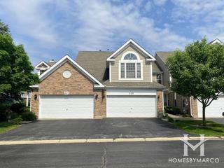 Citadel on the Pond subdivision in Westmont, IL
