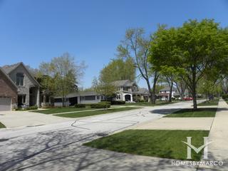 Virginia Terrace subdivision in Arlington Heights, IL