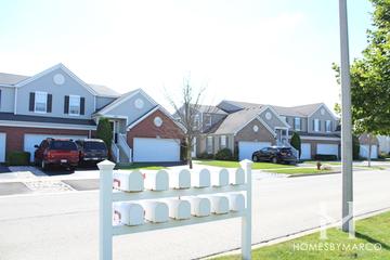 Hampton Glen subdivision in Plainfield, IL