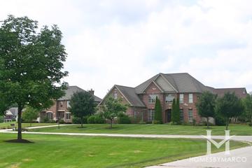 Brighton Oaks subdivision in Lakewood, IL