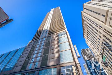 Grand Plaza building in the River North neighborhood of Chicago, IL