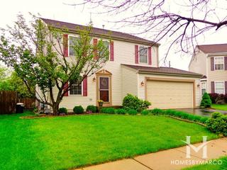 Aspen Falls subdivision in Plainfield, IL