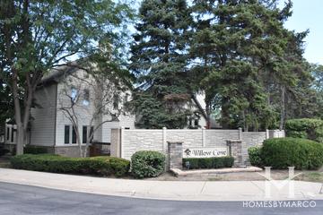 Willows subdivision in Northbrook, IL