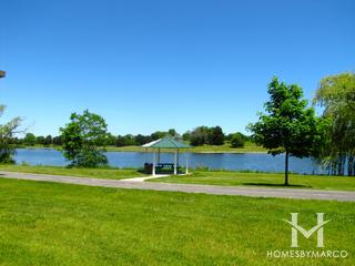 Greggs Landing subdivision in Vernon Hills, IL
