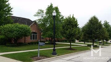 Pebble Beach subdivision in the Gregg's Landing neighborhood of Vernon Hills, IL