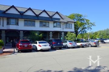 Regents Row subdivision in Lake Forest, IL
