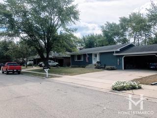 Sunset Knoll subdivision in South Elgin, IL
