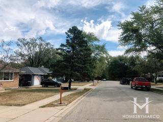 Sunset Knoll subdivision in South Elgin, IL