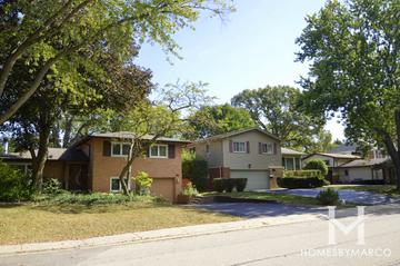 Northeast Deerfield subdivision in Deerfield, IL