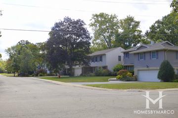 Northeast Deerfield subdivision in Deerfield, IL