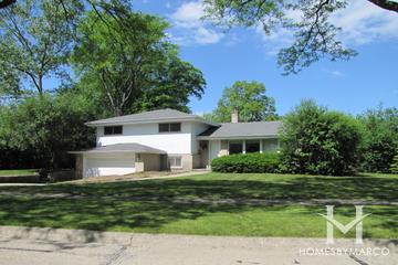 Heatherdale subdivision in Highland Park, IL