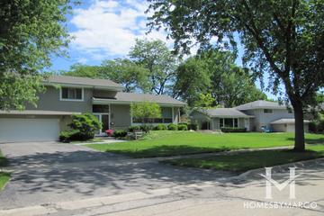Heatherdale subdivision in Highland Park, IL