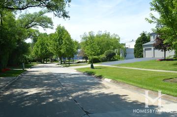 Red Oak Manor subdivision in Highland Park, IL