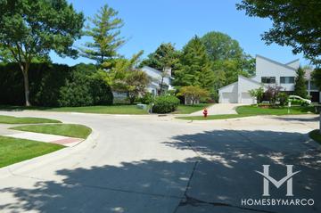 Red Oak Manor subdivision in Highland Park, IL