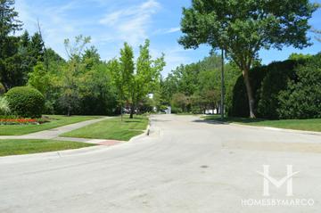 Red Oak Manor subdivision in Highland Park, IL