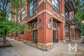 Vanguard Lofts building in the West Loop neighborhood of Chicago, IL
