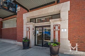 Olympia Lofts building in the West Loop neighborhood of Chicago, IL