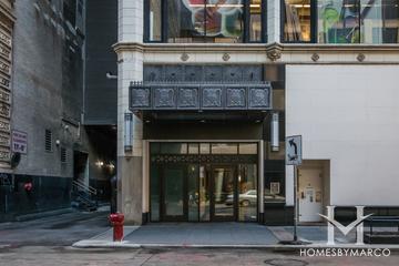 Metropolis Condominiums building in the Loop neighborhood of Chicago, IL