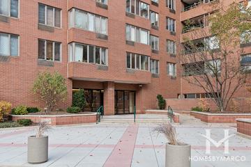 The Terraces building in the Printers Row neighborhood of Chicago, IL