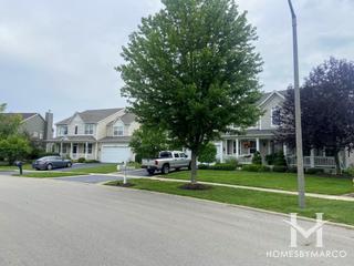 Prairie Knoll subdivision in Plainfield, IL