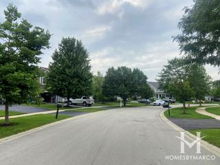 Prairie Knoll subdivision in Plainfield, IL