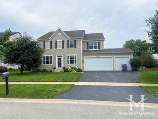 Prairie Knoll subdivision in Plainfield, IL