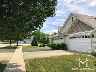 Steeplechase subdivision in Oswego, IL