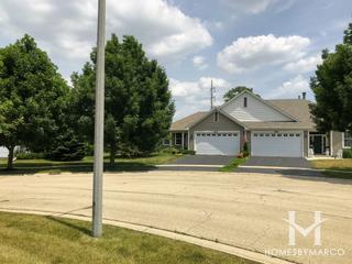 Steeplechase subdivision in Oswego, IL