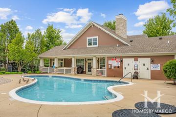 Steeplechase subdivision in Oswego, IL