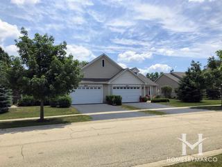 Steeplechase subdivision in Oswego, IL