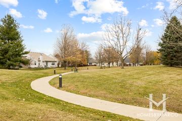 Steeplechase subdivision in Oswego, IL