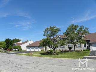 Victorian Park subdivision in Streamwood, IL