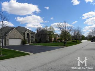 Terrace Lakes subdivision in Algonquin, IL
