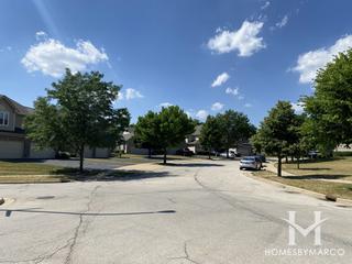 Oak Ridge subdivision in Elgin, IL
