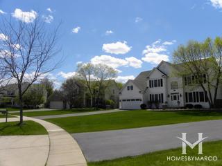 Prestwicke subdivision in Algonquin, IL