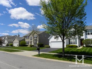 Prestwicke subdivision in Algonquin, IL