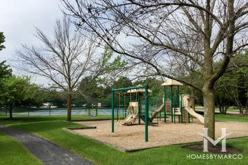 Brookside subdivision in Gurnee, IL