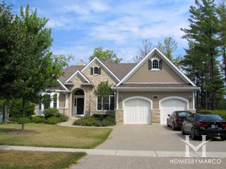 Mystic Cove subdivision in Antioch, IL