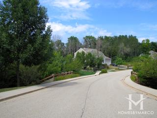 Mystic Cove subdivision in Antioch, IL