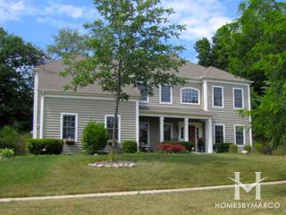 Mystic Cove subdivision in Antioch, IL