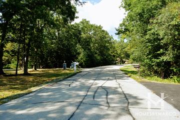 Oak Spring Woods subdivision in Libertyville, IL